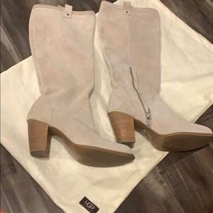 UGG Suede Zip Up Boot